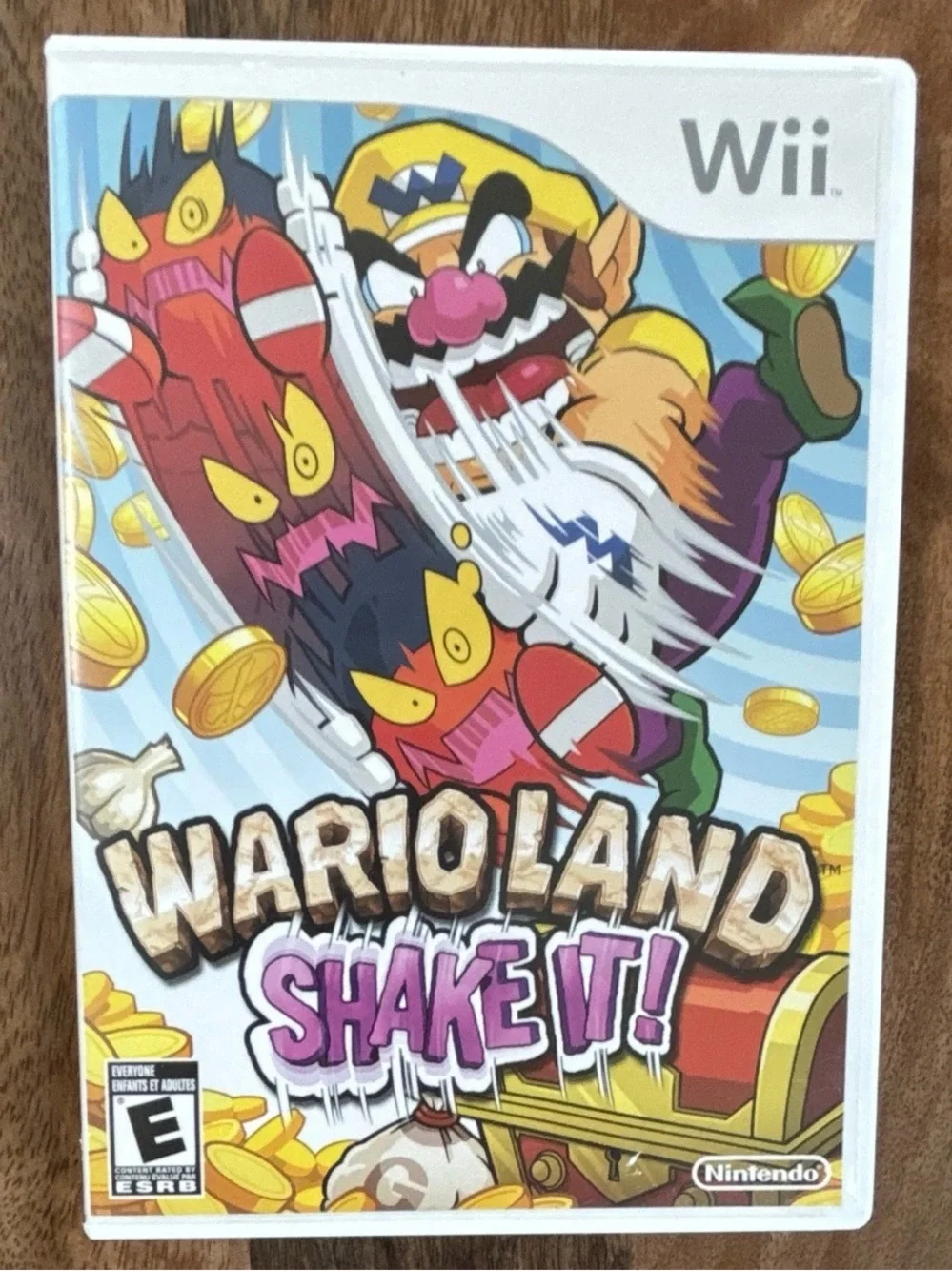 Nintendo Wario Land: Shake It! Nintendo Wii Game CIB with Manual Tested Working